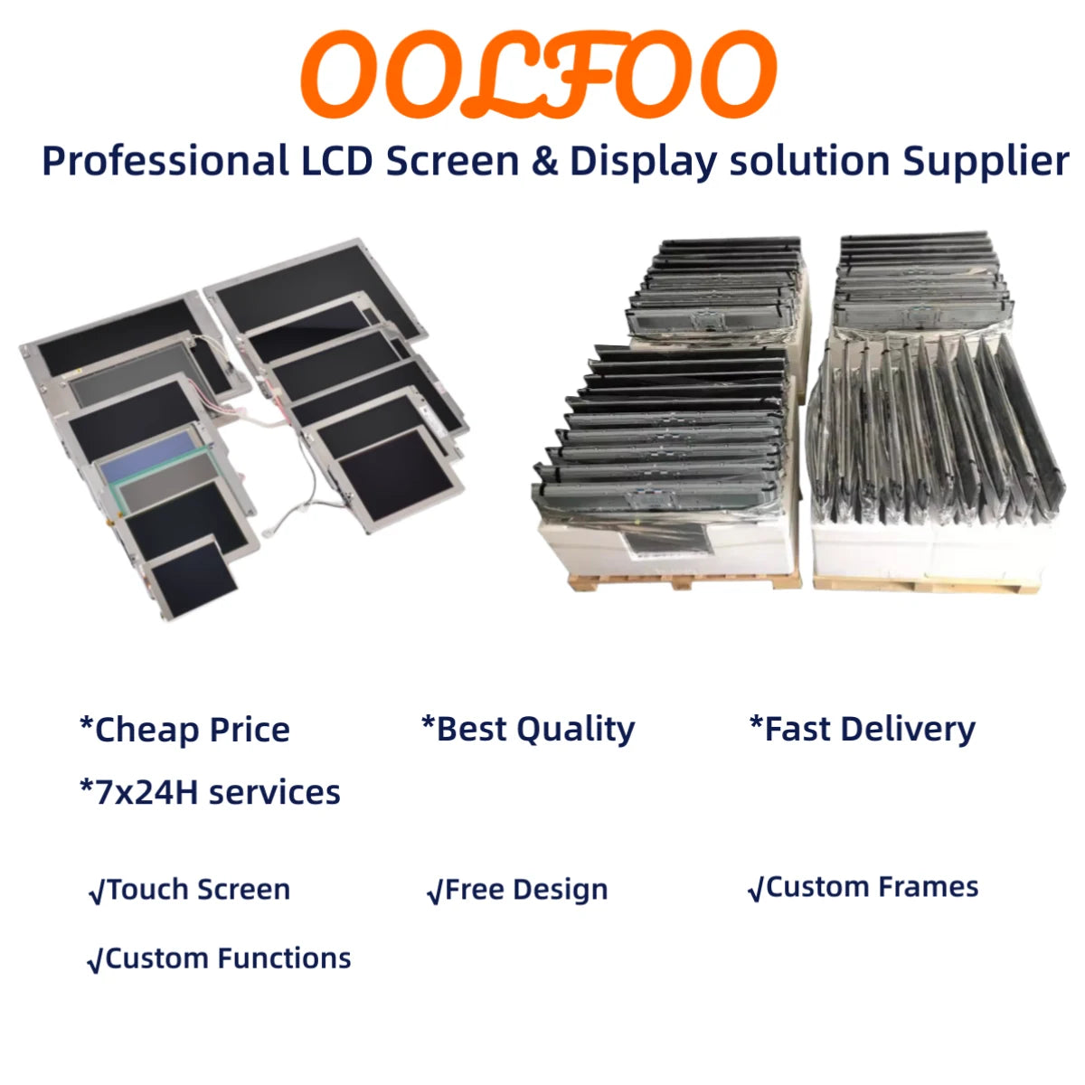 C070VVN03.2 AUO 7" 800×480 For Sale | OOLFOO